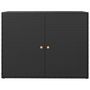 Voir la diapositive 4 : VIDAXL Armoire de rangement jardin Noir 100x55,5x80 cm Resine tressee