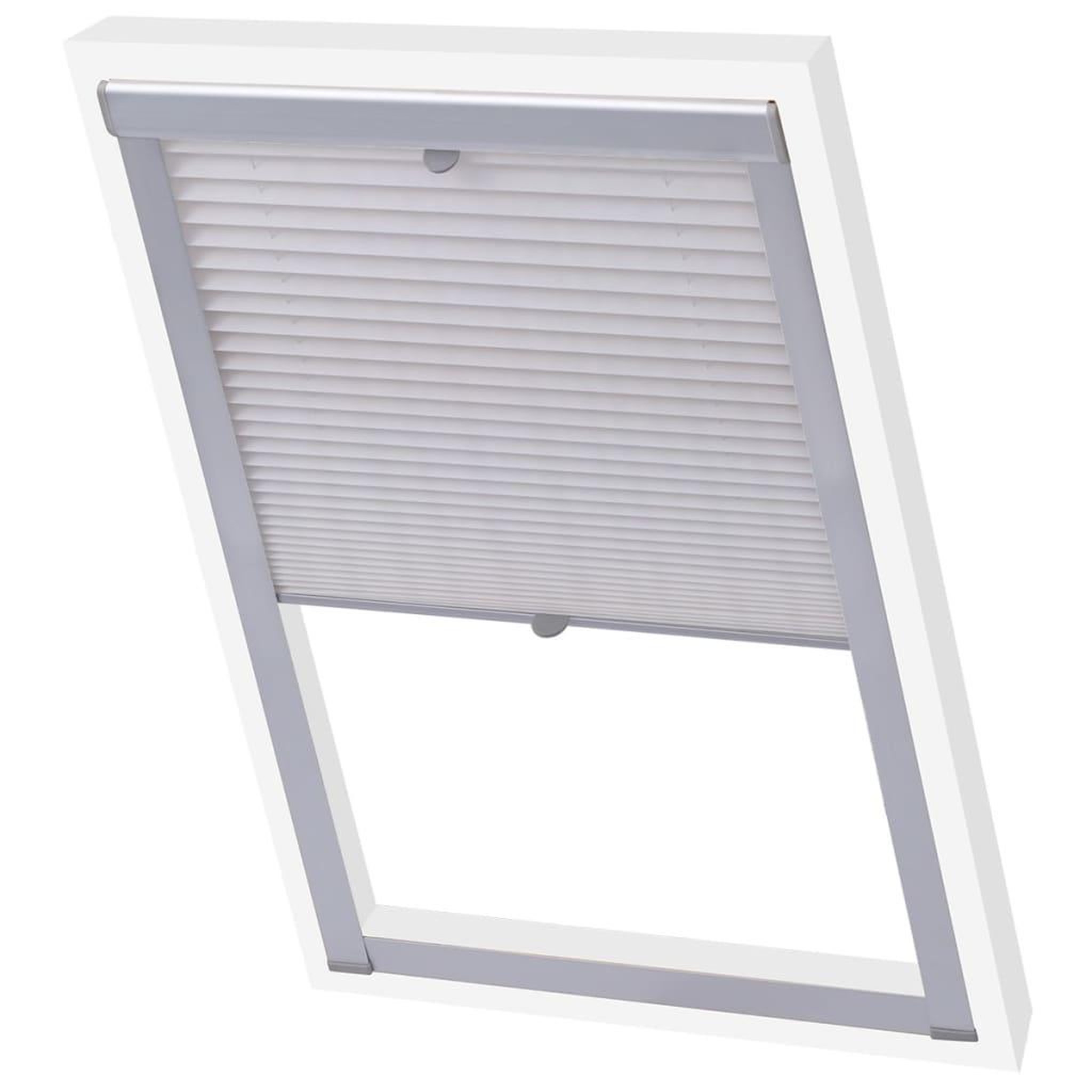 Voir la diapositive 2 : VIDAXL Store plisse Blanc PK06