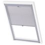 Voir la diapositive 2 : VIDAXL Store plisse Blanc PK06