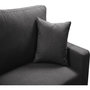Voir la diapositive 4 : Habitat et Jardin Canapé droit fixe  Alise  - 3 places - Gris