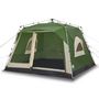 Voir la diapositive 2 : VIDAXL Tente familiale cabine 7 personnes vert degagement rapide