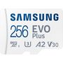 Voir la diapositive 2 : Samsung Carte Micro SD 256Go Evo plus avec adaptateur