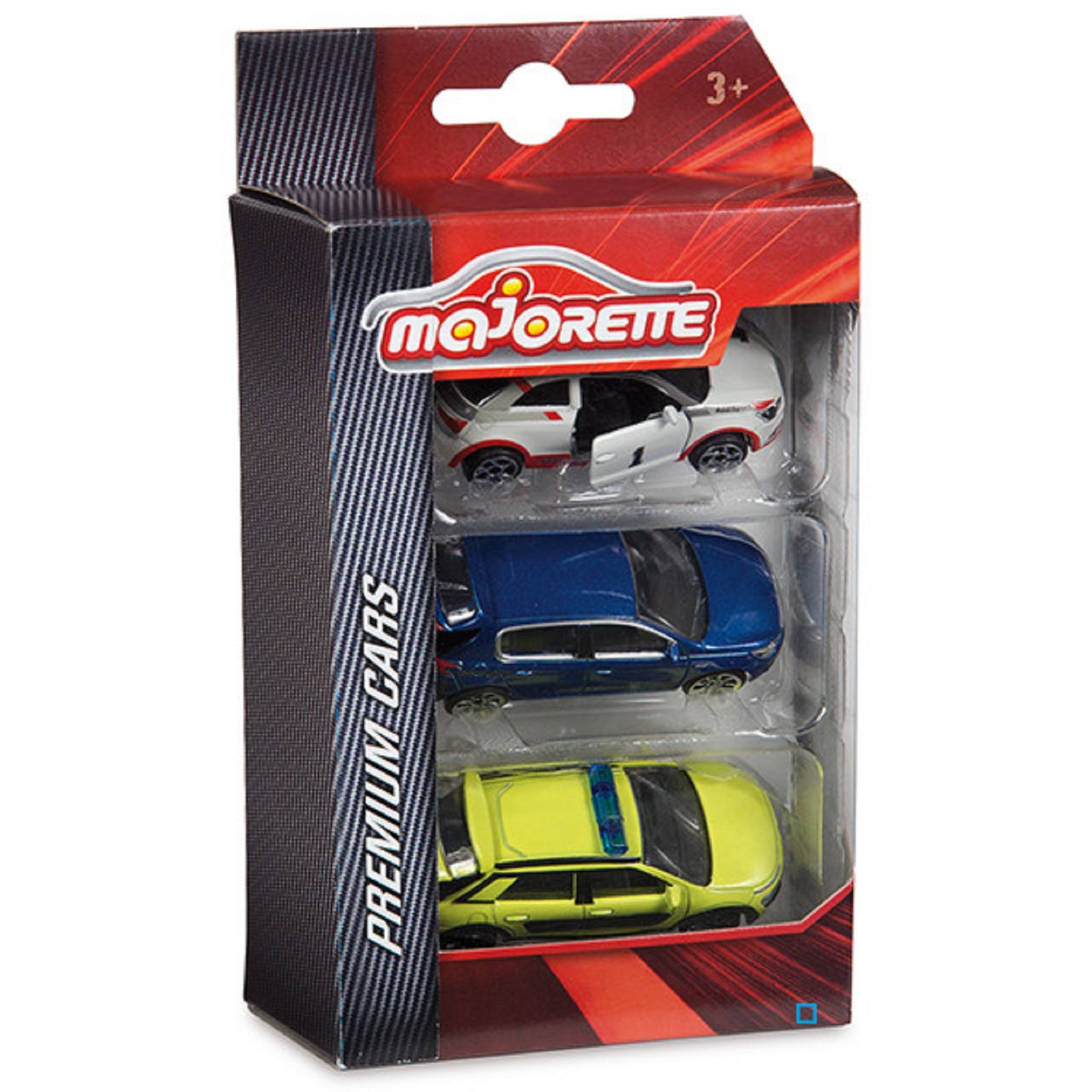 Majorette Construcción - Volvo Pack X 3 Vehículos De 7,5 Cm | Cuotas