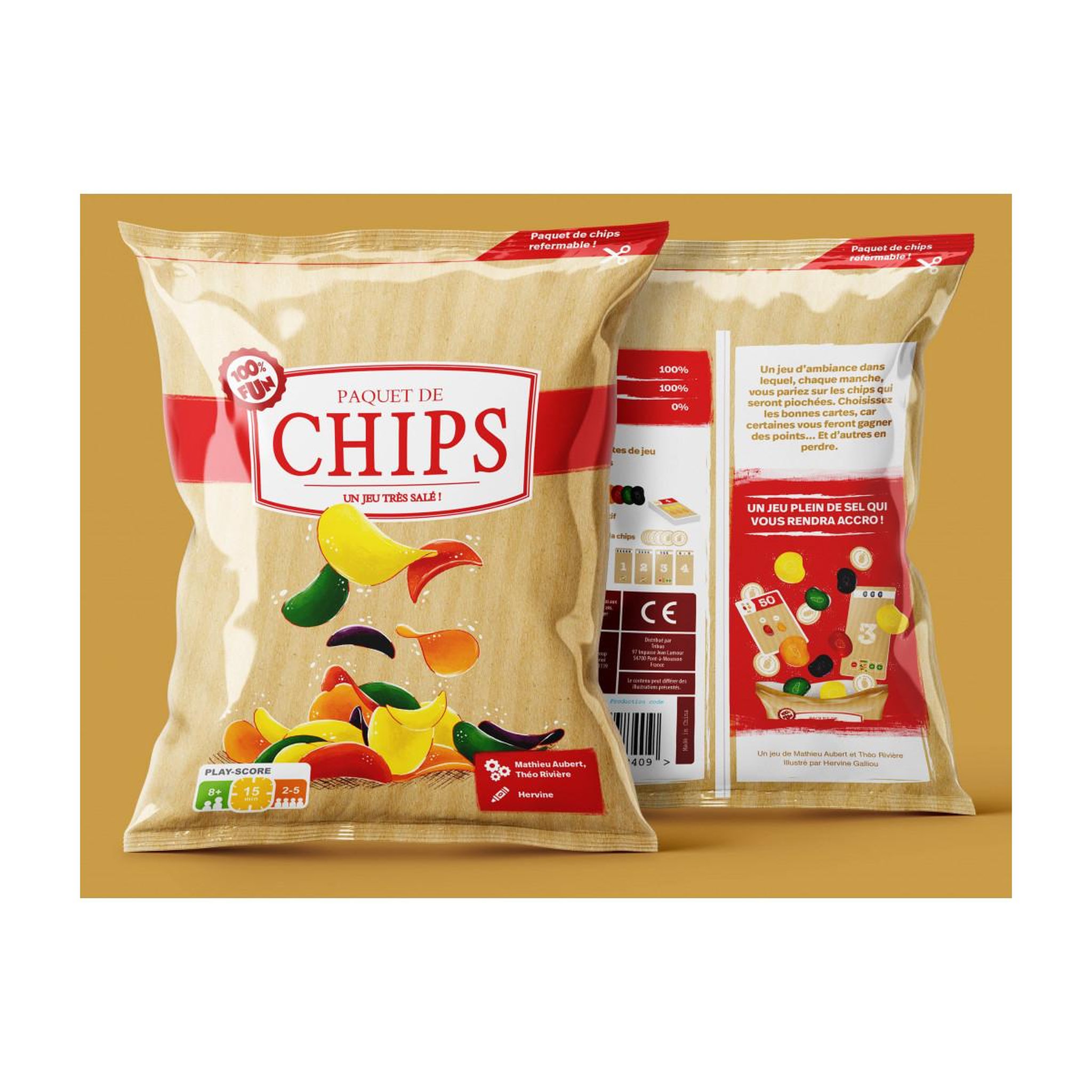 Voir la diapositive 2 : TRIBUO SAS Chips le jeux d ambiance.