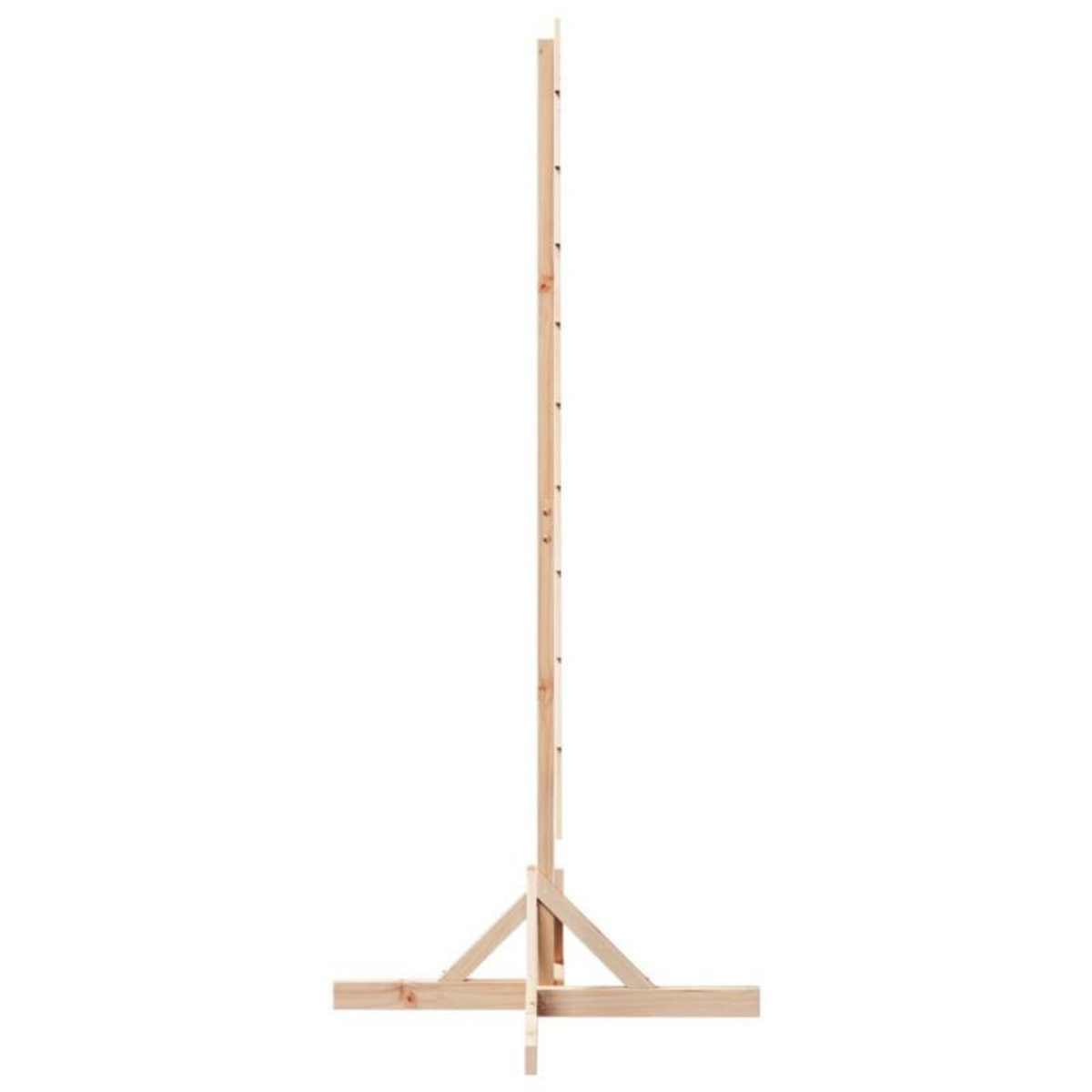 VIDAXL Arbre de Noël en bois pour décoration 180 cm bois massif