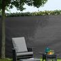 Voir la diapositive 3 : NATURE Nature Brise-vue de jardin PE 1 x 3 m Anthracite