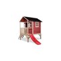 Voir la diapositive 2 : EXIT TOYS Maisonnette en bois pour enfants Loft 300 Rouge - Exit Toys
