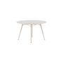 Voir la diapositive 3 : Paris Prix Table de Jardin Ronde Design  Lina  120cm Beige