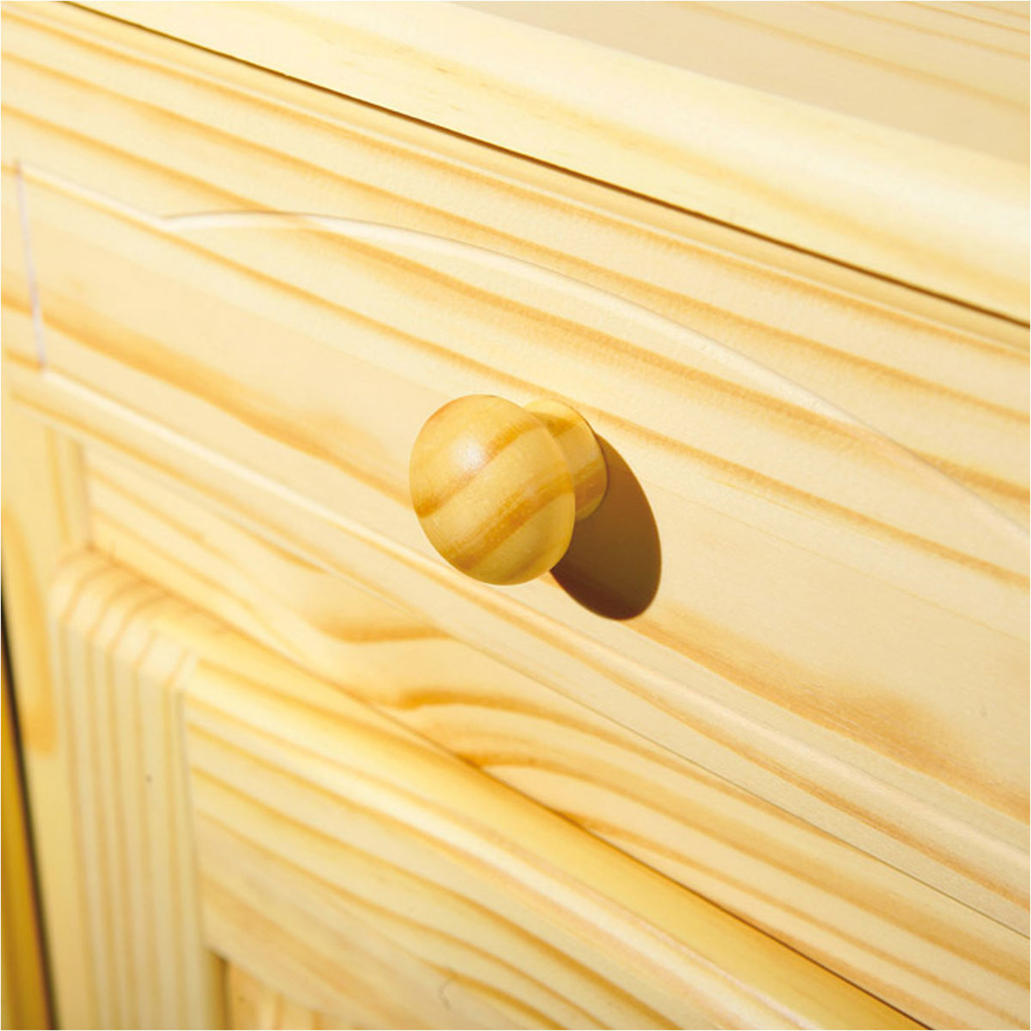 Voir la diapositive 4 : Buffet pin massif - PAMINA