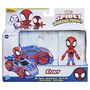 Voir la diapositive 4 : HASBRO Véhicule et figurine Spidey 10 cm