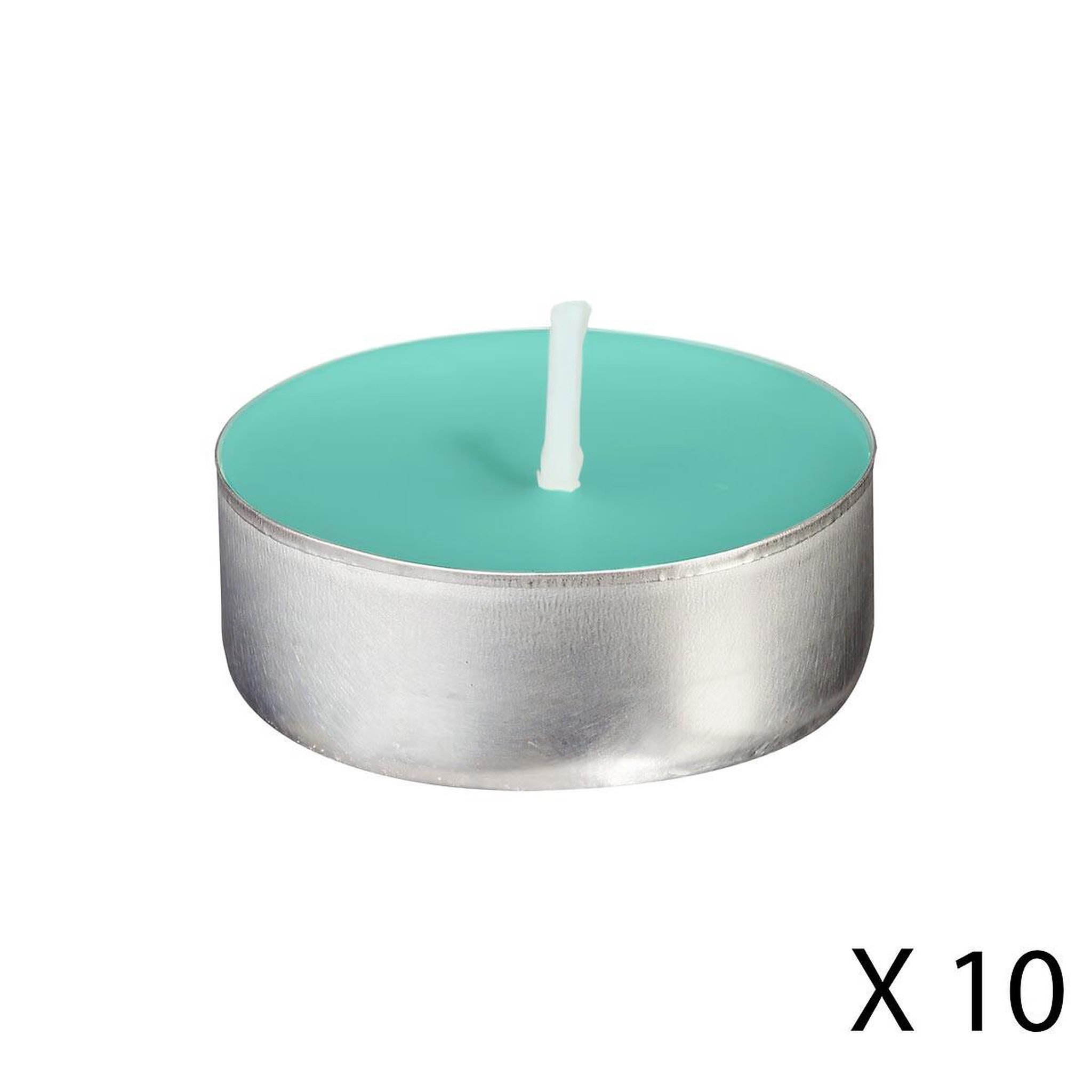 Voir la diapositive 3 : COMPTOIR DE LA BOUGIE Lot de 30 bougies chauffe-plat parfumées 3,7cm fleur de tiaré