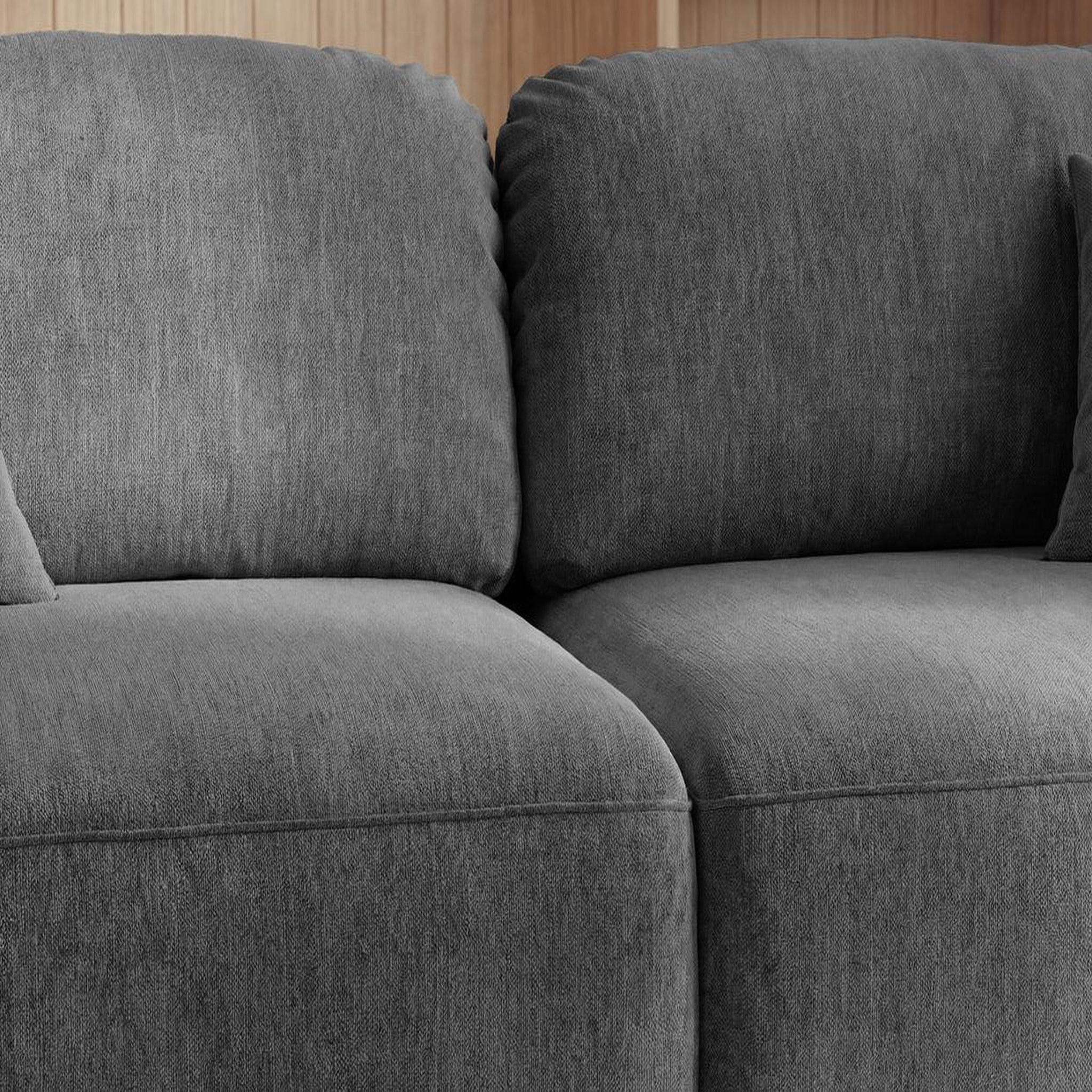 Voir la diapositive 5 : CASANOVA PARIS Chiara - canapé droit convertible tissu velours 3 places