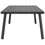 Voir la diapositive 4 : VIDAXL Table basse de jardin anthracite 110x55x35 cm acier