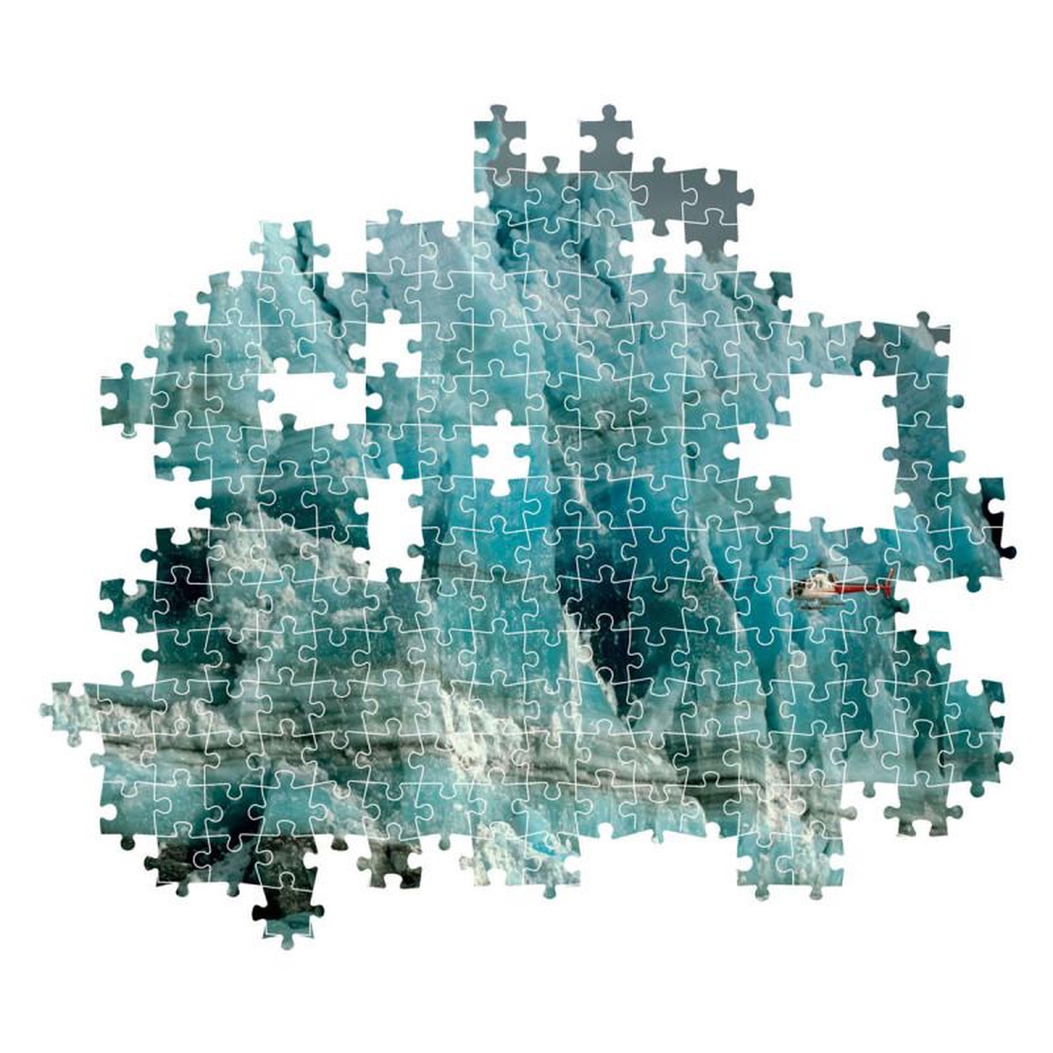 Voir la diapositive 3 : CLEMENTONI Puzzle 1000 pièces Clementoni National Geographic Glaciers