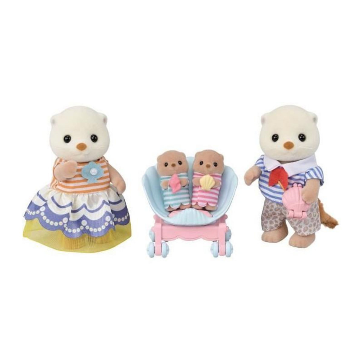Sylvanian Families La famille Loutre de mer - SYLVANIAN FAMILIES - 5803
