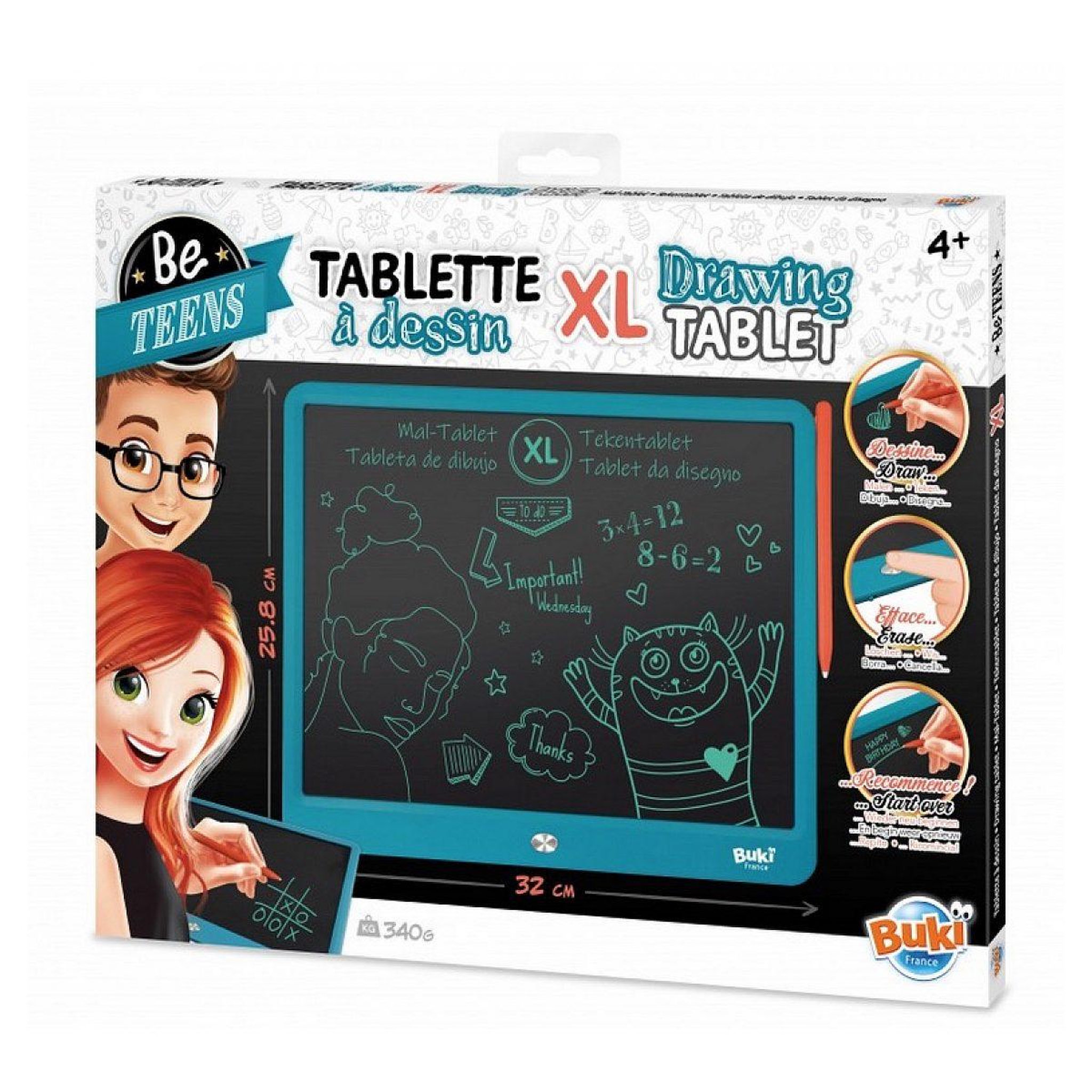 BUKI Tablette lcd a dessin xxl