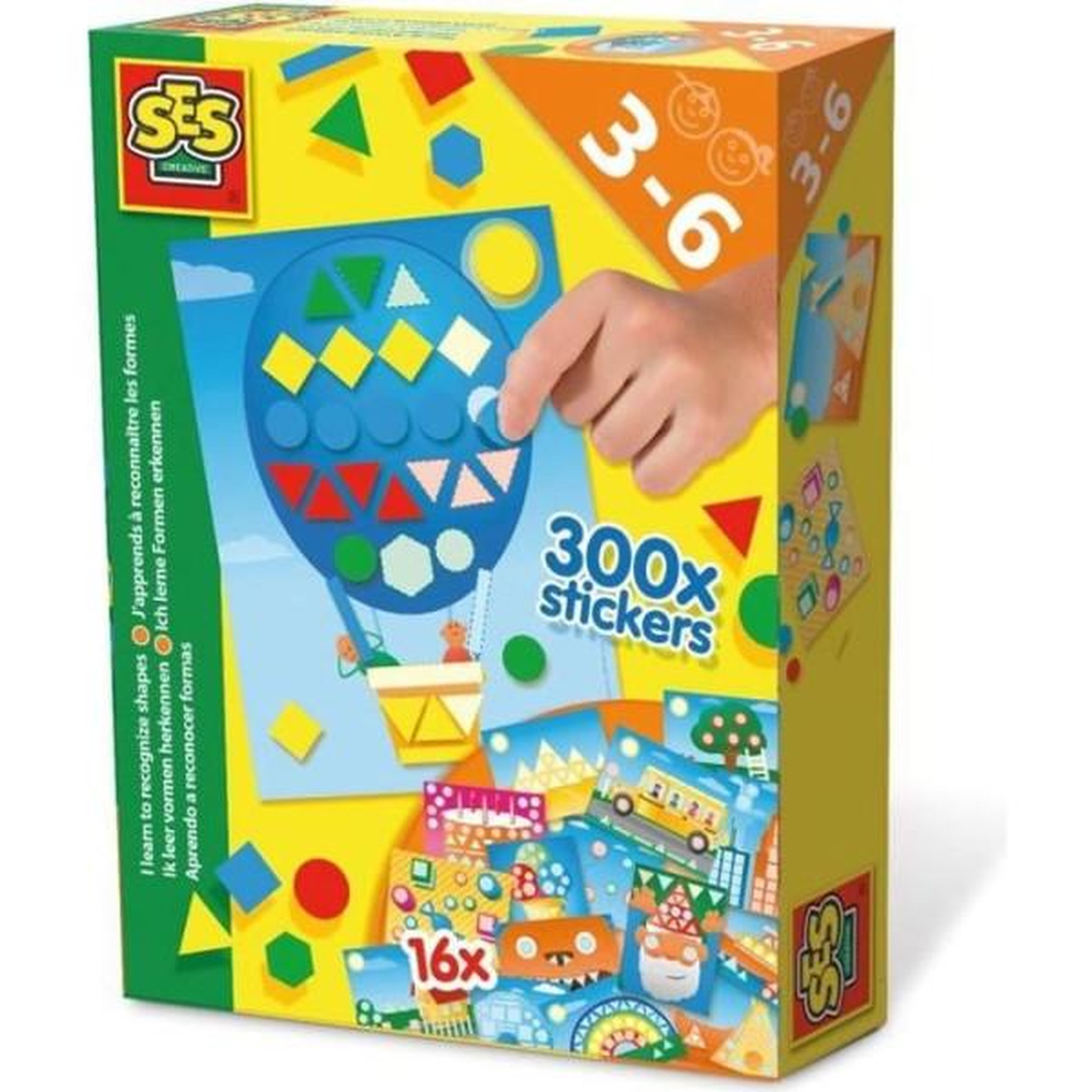 SES Creative SES CREATIVE J'apprends a reconnaître les formes