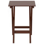 Voir la diapositive 4 : VIDAXL Table d'appoint pliable marron bois de peuplier massif