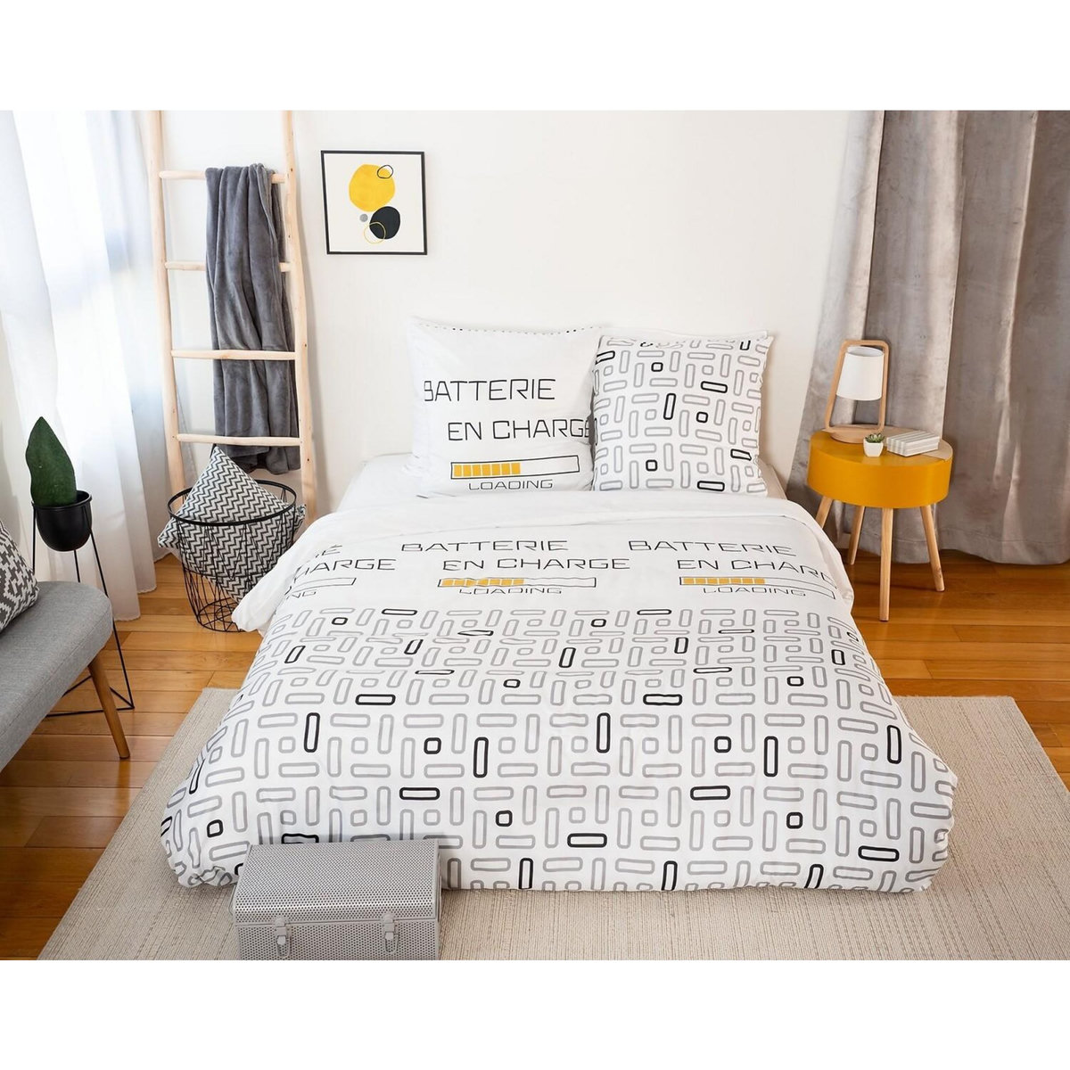 Home collection Parure housse de couette 100% microfibre 72gsm loading