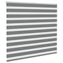 Voir la diapositive 3 : VIDAXL Store zebre gris fonce largeur du tissu 155,9 cm polyester