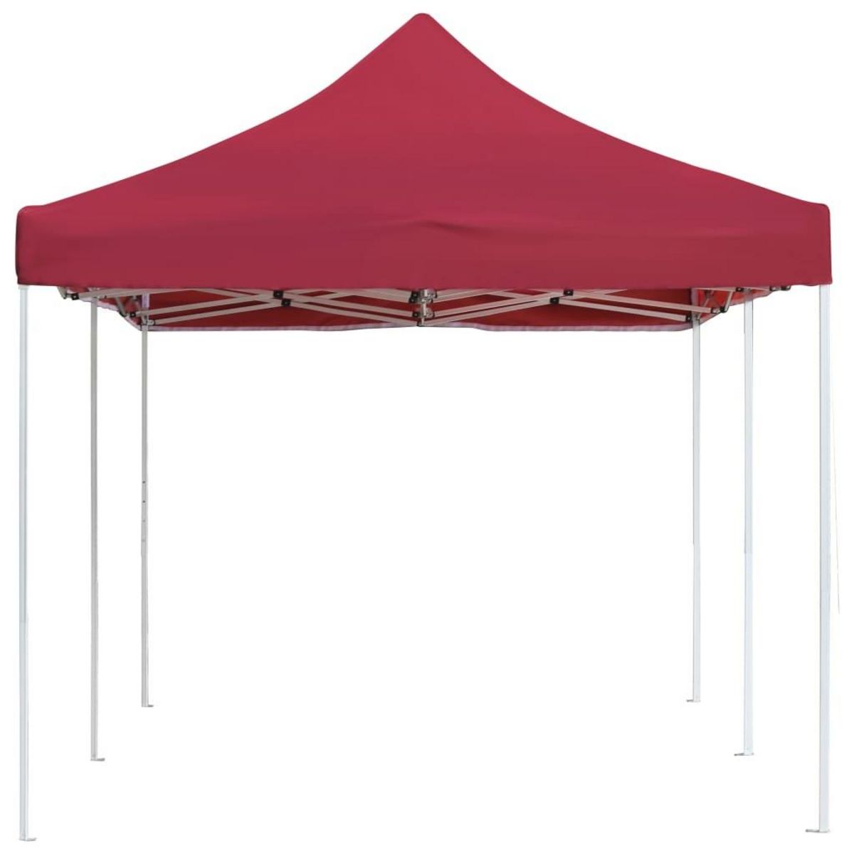 VIDAXL Tente de reception pliable Aluminium 6x3 m Bordeaux