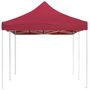Voir la diapositive 4 : VIDAXL Tente de reception pliable Aluminium 6x3 m Bordeaux