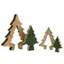 Voir la diapositive 3 : Paris Prix Sapin de Noël à Poser  Puzzle  30cm Vert & Naturel
