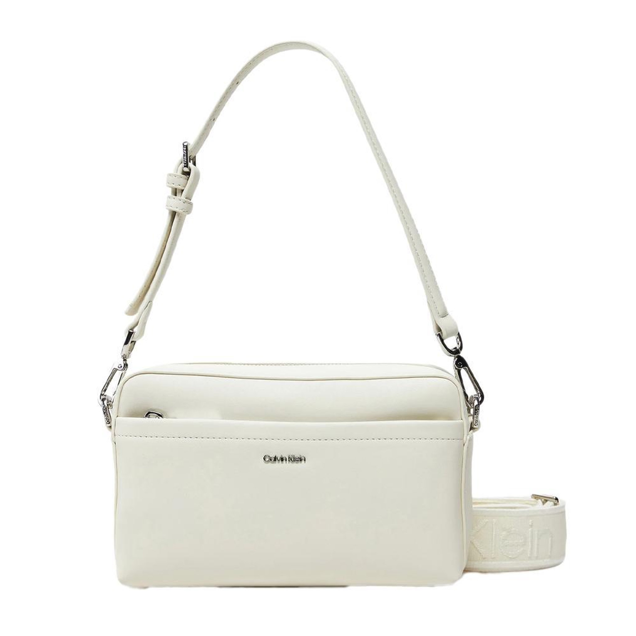 Voir la diapositive 1 : CALVIN KLEIN JEANS Sac à Main Ecru Femme Calvin Klein Jeans Ck Must Convertible