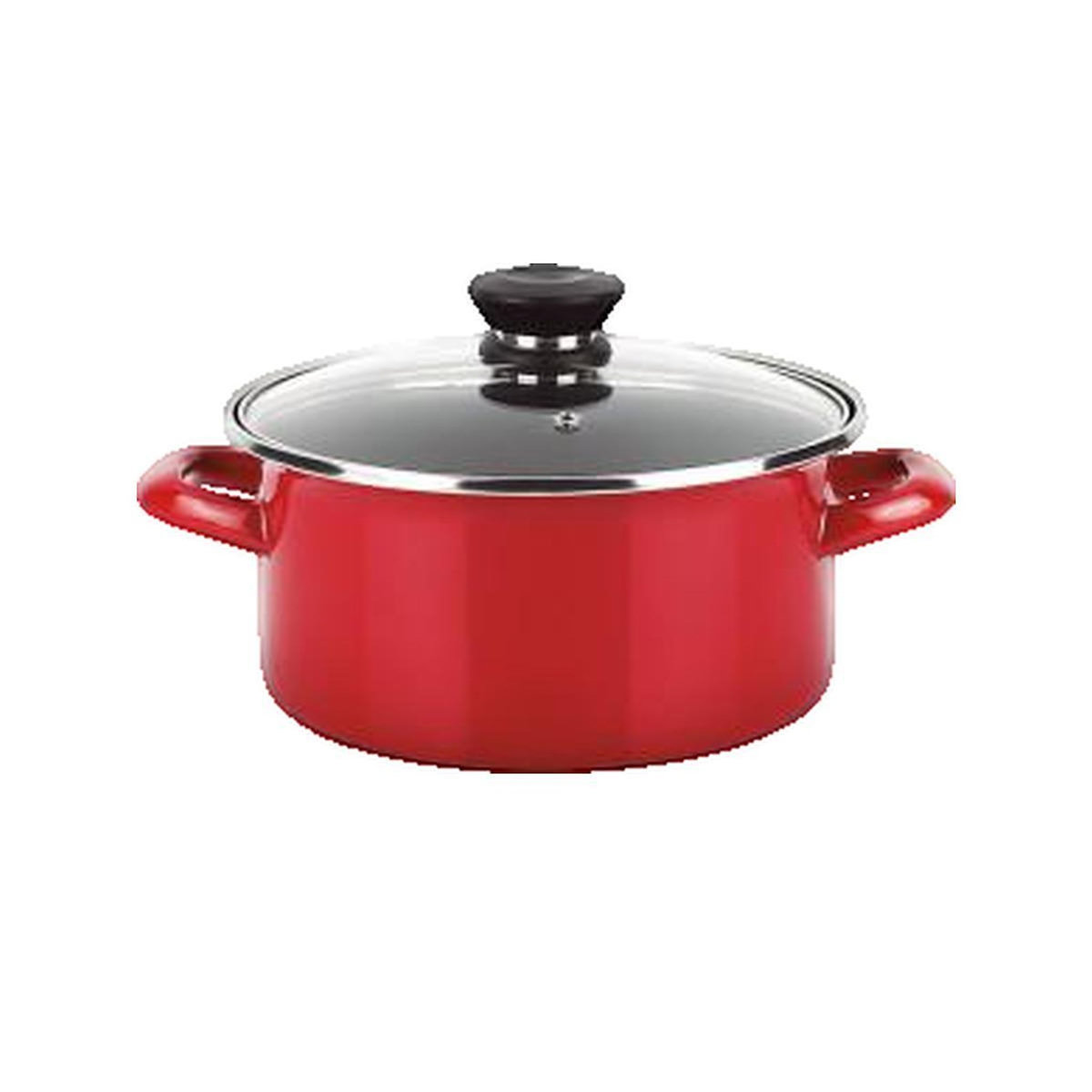 Fagor Casserole Fagor Optimax en acier émaillé rouge