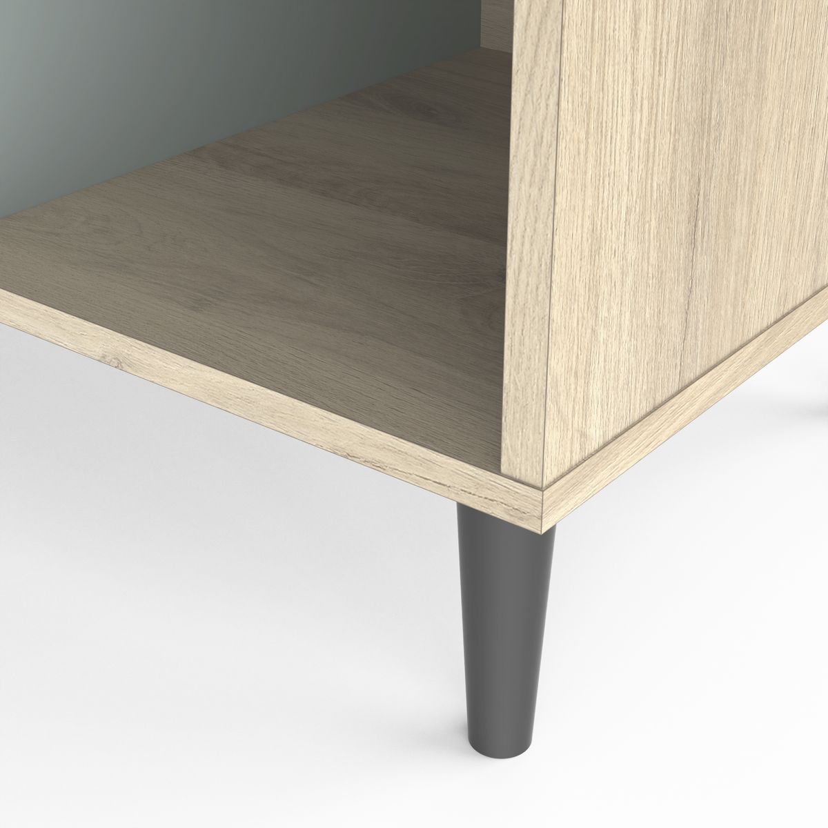 Buffet 2 portes 3 niches L110cm SMART