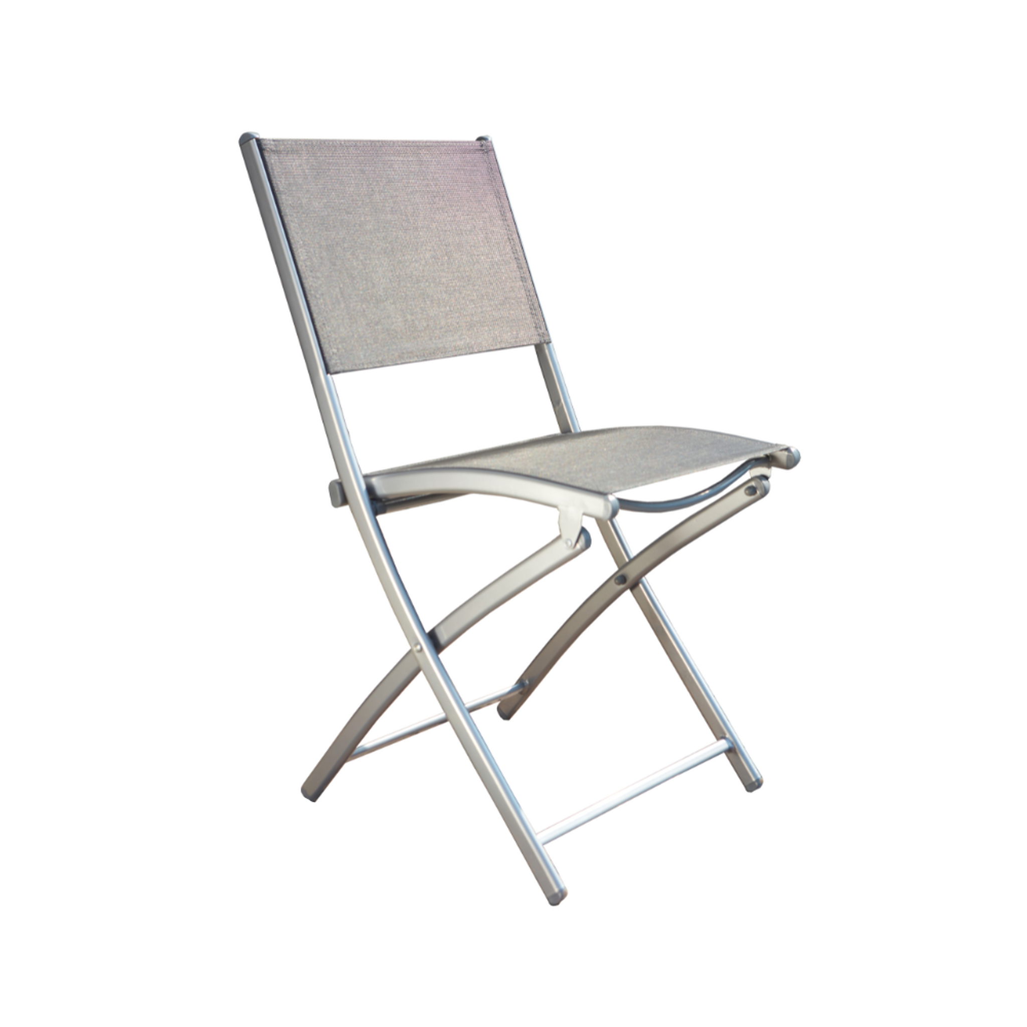 CONCEPT USINE Lot de 4 chaises en acier molvina