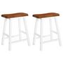 Voir la diapositive 5 : VIDAXL Table de bar et tabouret 3 pcs Bois massif