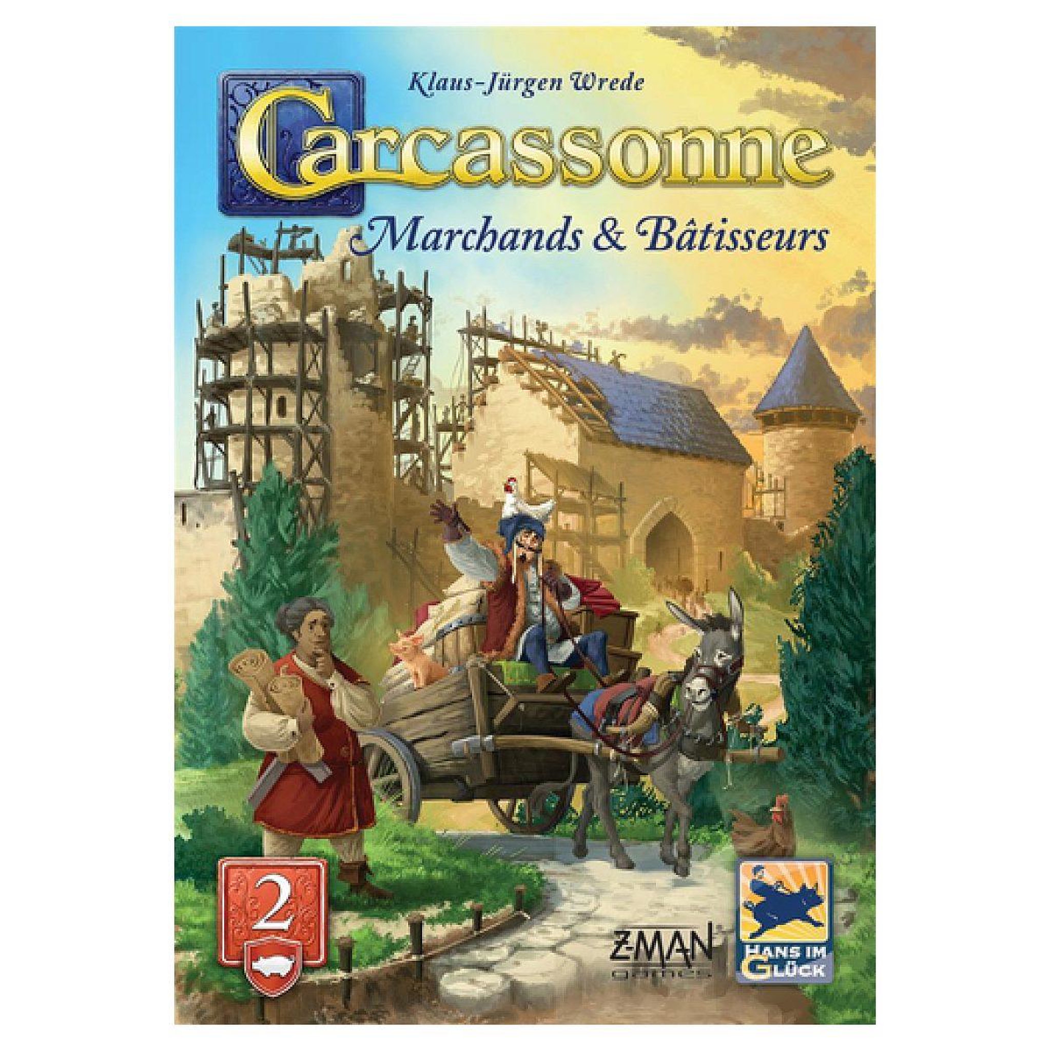 Voir la diapositive 1 : Days Of Wonder Carcassonne : marchands et bâtisseurs extention 2025