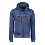 GEOGRAPHICAL NORWAY Sweat Zippé Bleu Homme Geographical Norway Gotz