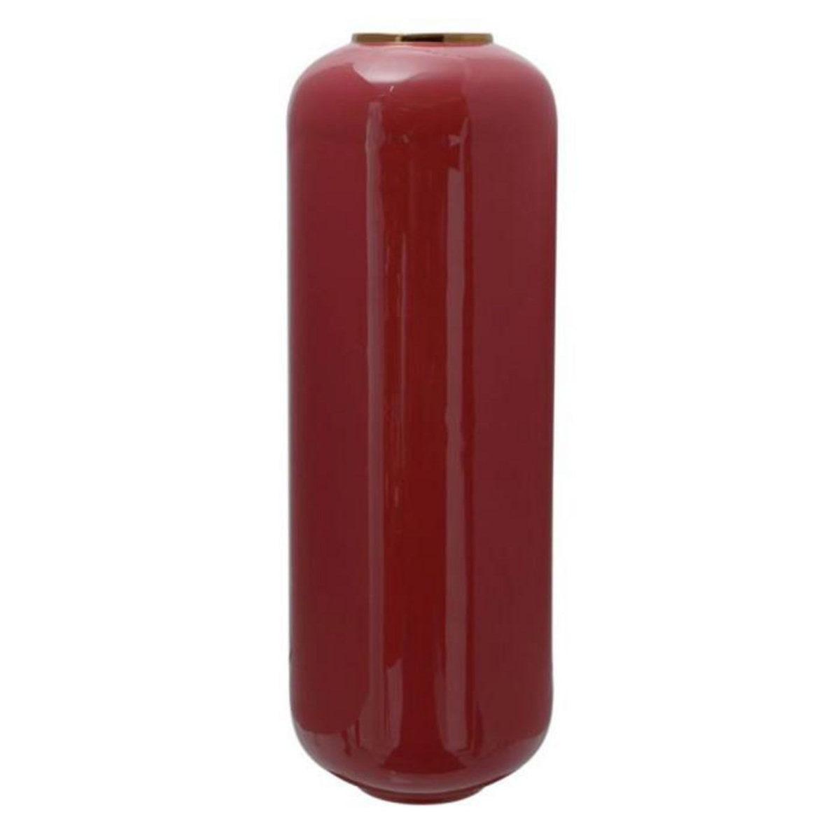 Paris Prix Vase Design  Touna  69cm Corail & Or