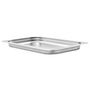Voir la diapositive 3 : VIDAXL Récipients Gastronorm 4 pcs GN 1 1 40 mm Acier inoxydable