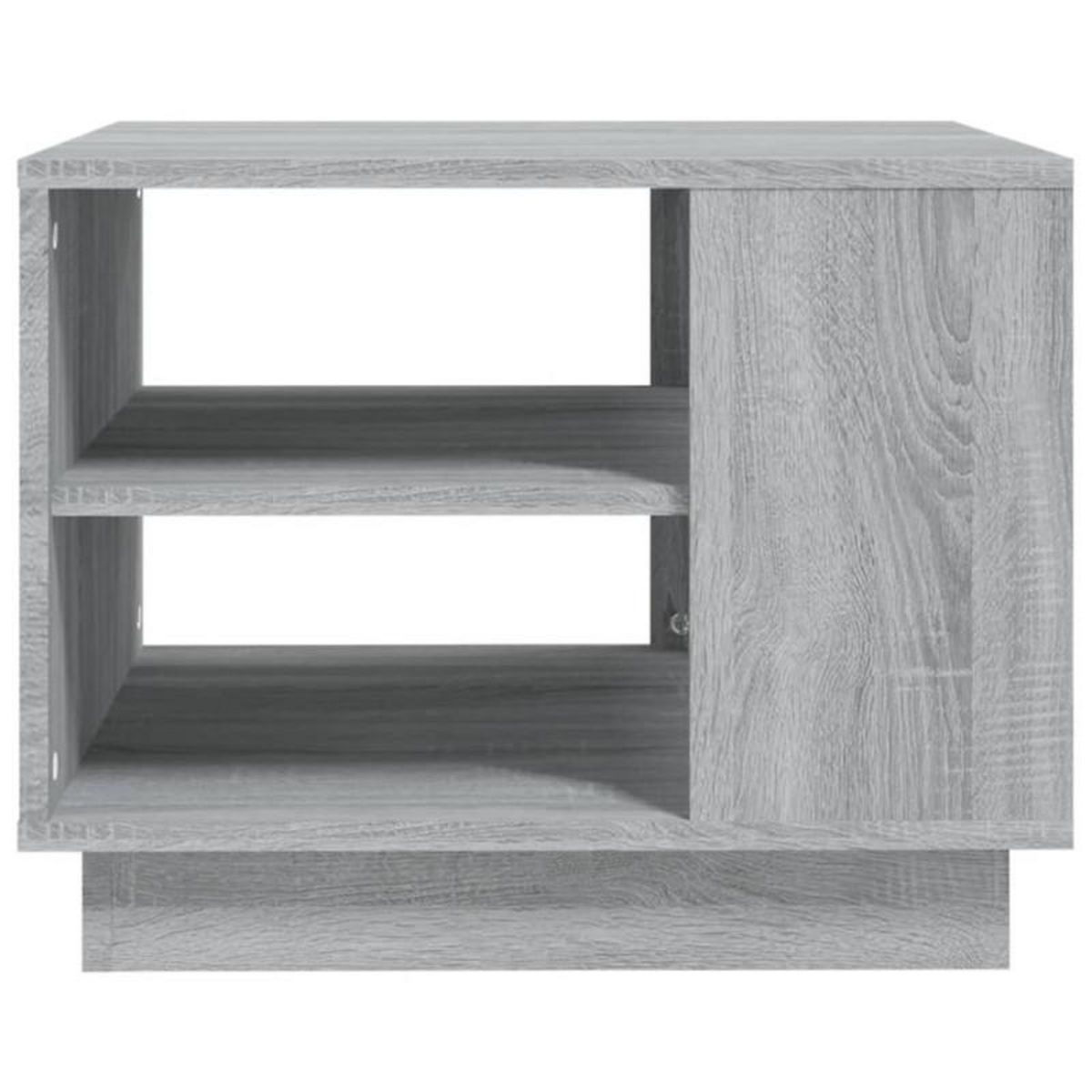 VIDAXL Table basse sonoma gris 55x55x43 cm bois d ingénierie