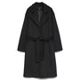 Voir la diapositive 2 : Vero Moda Manteau Long Noir Femme Vero Moda Vmamanda Belt