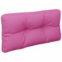 Voir la diapositive 4 : VIDAXL Coussins de palette lot de 2 rose tissu