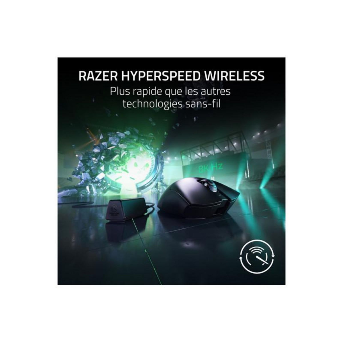 Razer Souris Razer DEATHADDER V3 PRO BLACK