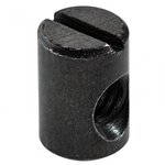 CENTRALE BRICO Lot de 8 gonds à enfoncer acier brut HETTICH, l.14 mm