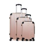 LES P'TITES BOMBES LPB LPB LUGGAGE - Set de 3 Valises MARIANNE 75 cm 4 Roues. Coloris disponibles : Beige