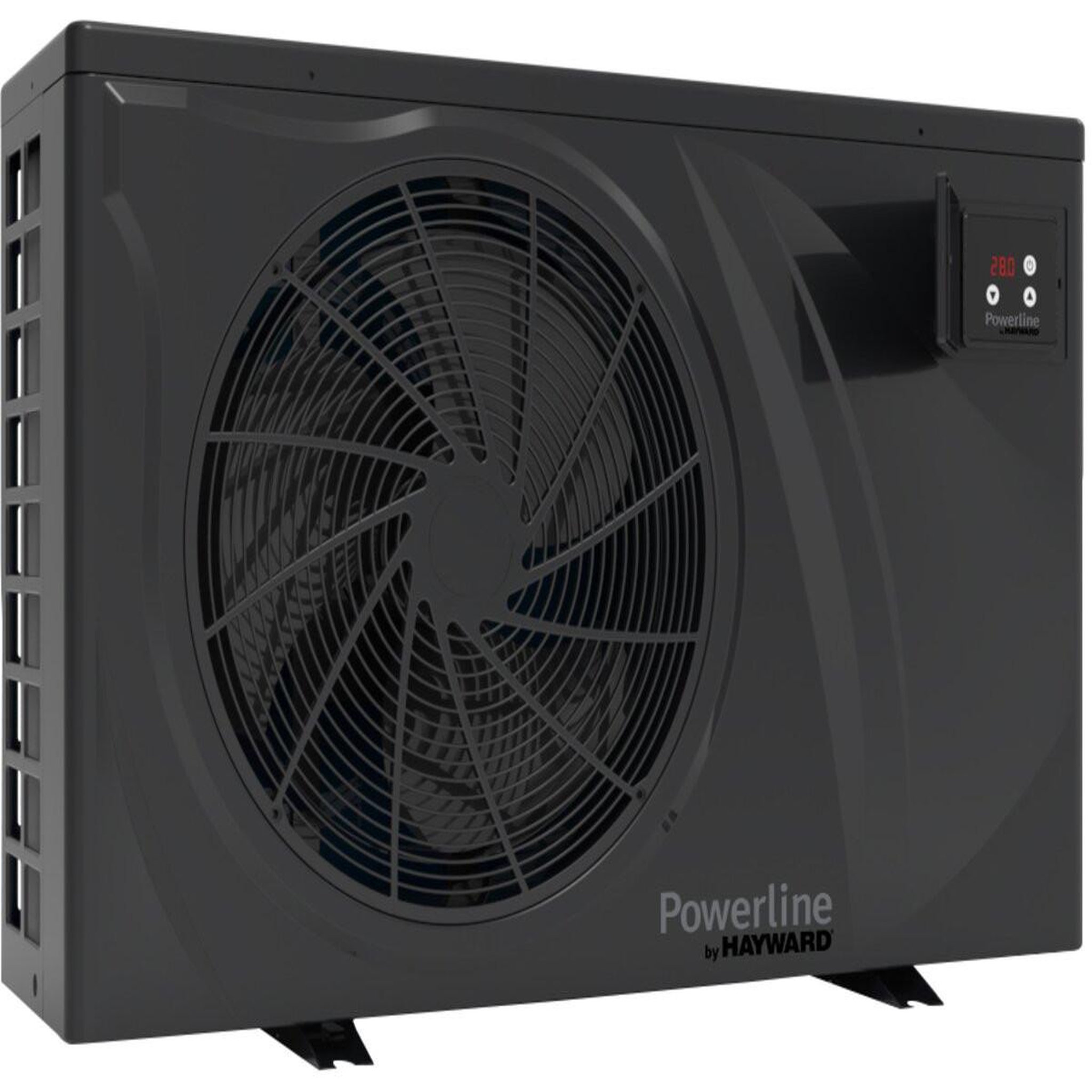 Voir la diapositive 2 : Habitat et Jardin Piscine bois   Brazilia 130    5.86 x 3.86 x 1.31 m + Pompe à chaleur 6 kw/h inverter  PowerLine by Hayward  - Noir