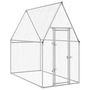 Voir la diapositive 2 : VIDAXL Cage pour poules argente 200x100x190 cm acier galvanise
