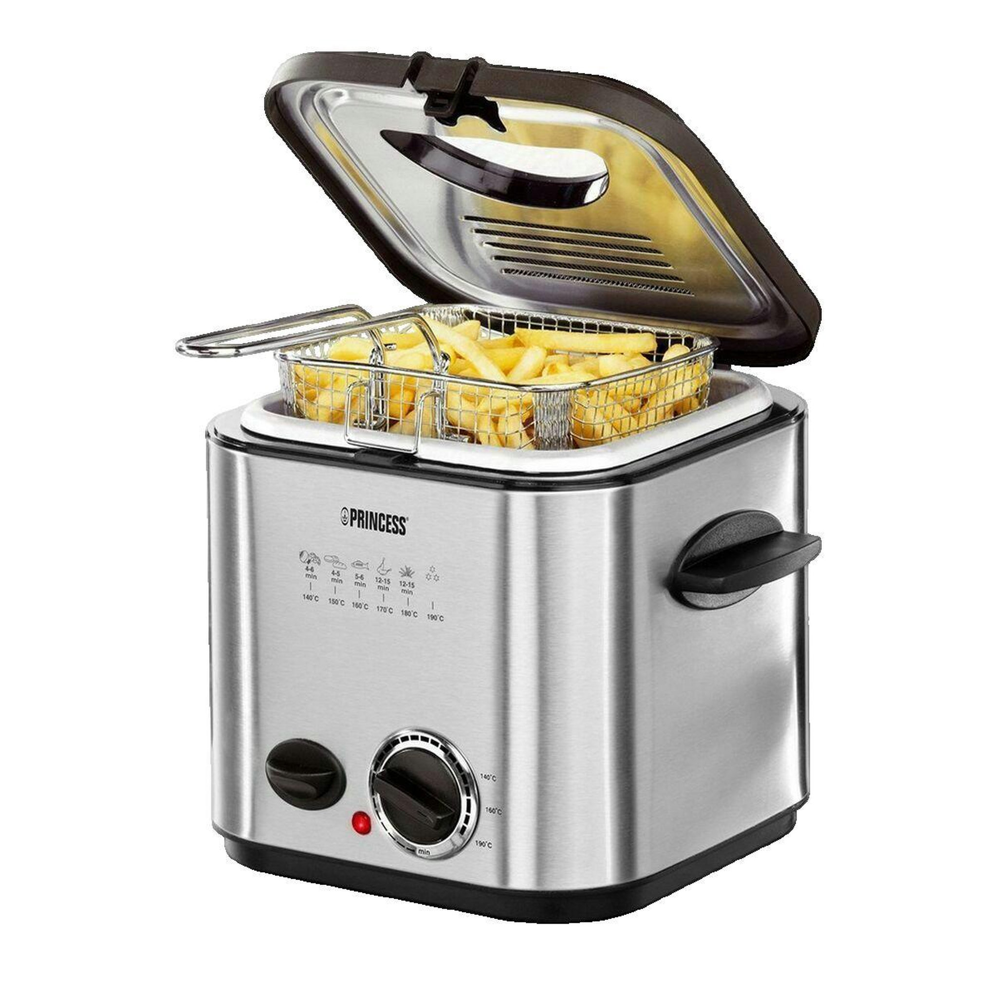 PRINCESS Friteuse Princess Mini Argenté