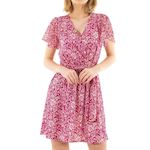 MORGAN Robe  à Motifs Femme Robe Morgan Richie. Coloris disponibles : Rose