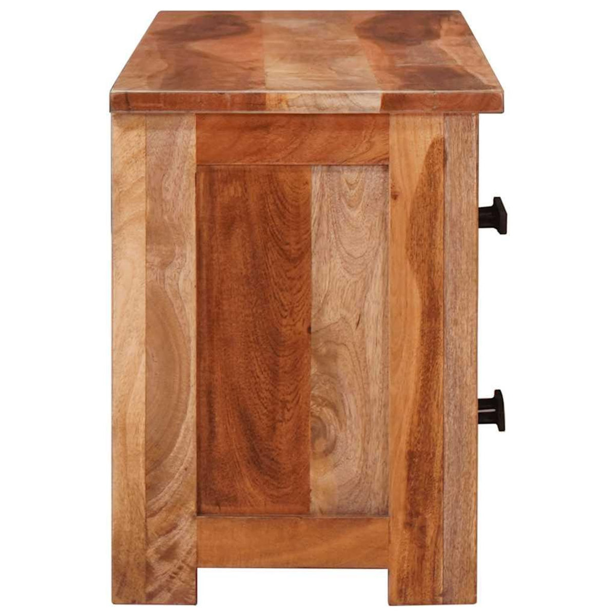 VIDAXL Meuble TV 110x30x40 cm Bois solide