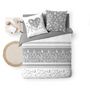 Voir la diapositive 5 : Douceur d'Intérieur Housse de couette 240x220 + 2 taies ANNIE 100% coton