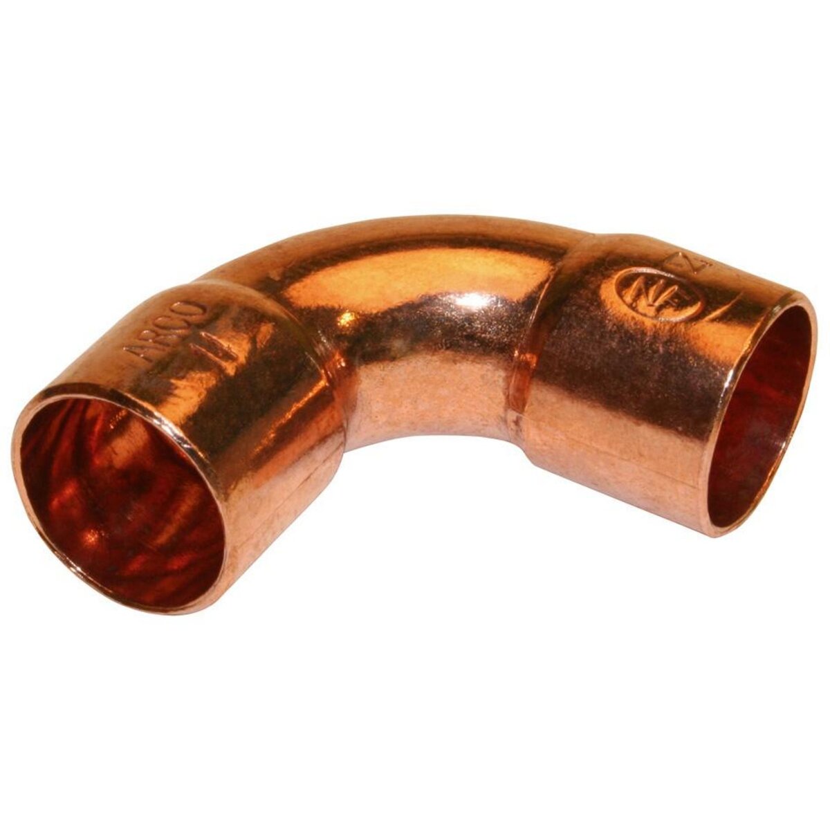 CENTRALE BRICO Raccord courbe 90° à souder cuivre D.28 pour tube en cuivre