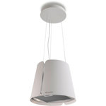 faber Hotte décorative îlot BEAT 430 BLANC